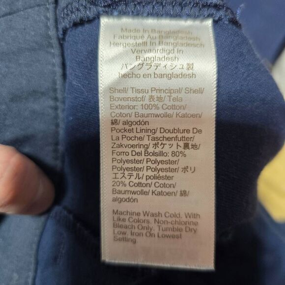 5/$25 J. Crew Navy Chino Shorts - Picture 4 of 4